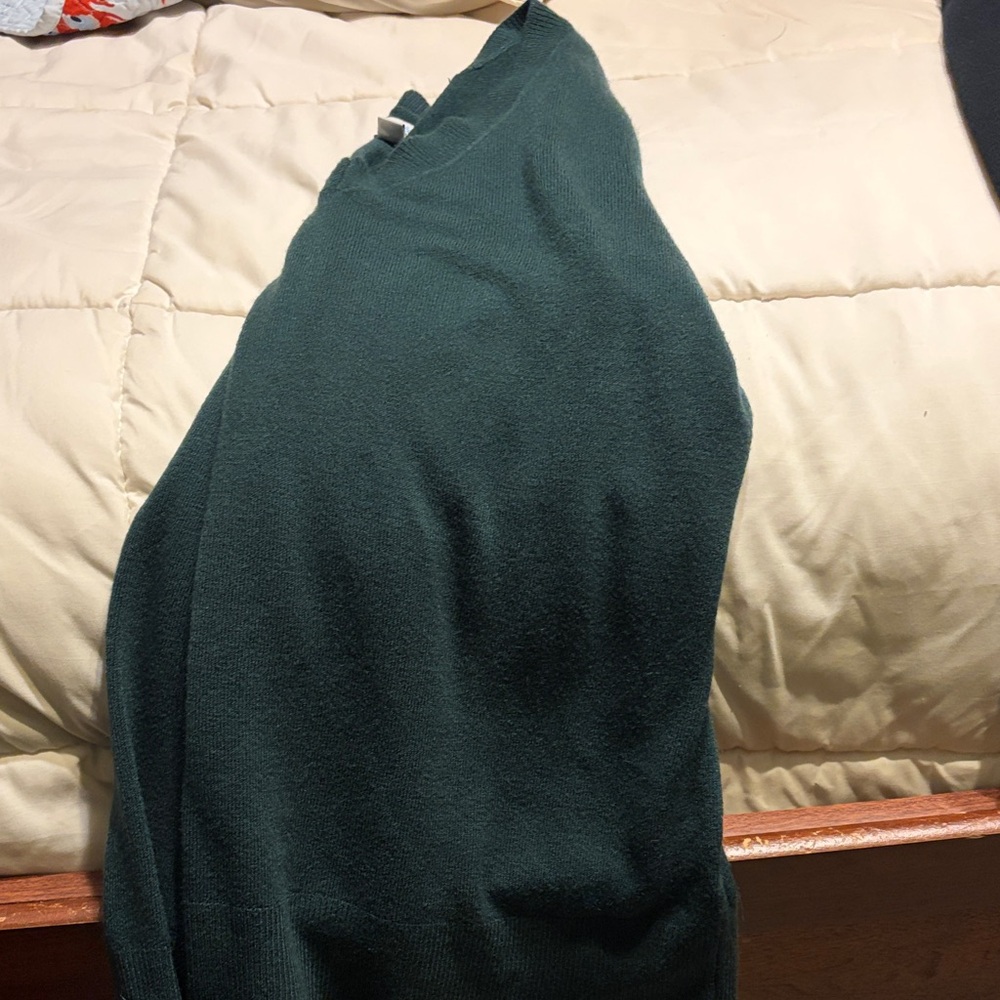 croft & barrow Dark Green Crew Neck Sweater